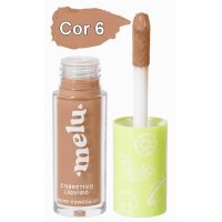 corretivo liquido melu cor 6 café