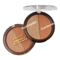 Paleta Duo Iluminador e Contorno Belle Angel