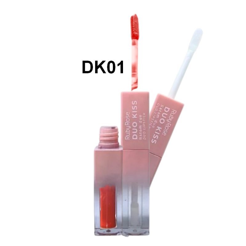 Batom Duo Kiss Ruby Rose DK01