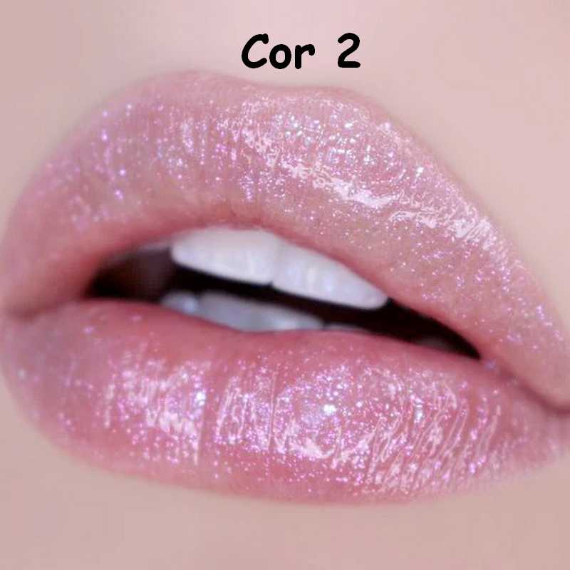 Gloss Perola Viv Brilho Labial Perolado Cor 2 Vivai - Imagem 2