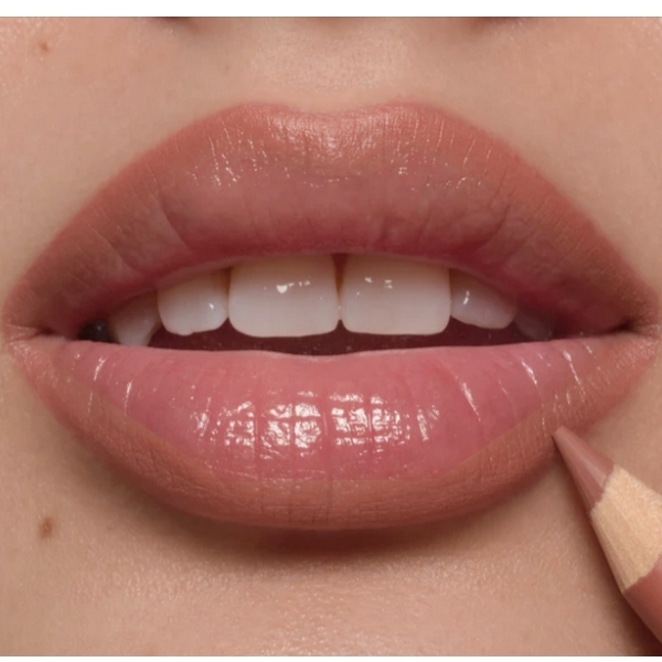 Lápis Batom Matte Contorno Labial com Apontador Love Rain Cor 01 - Imagem 2