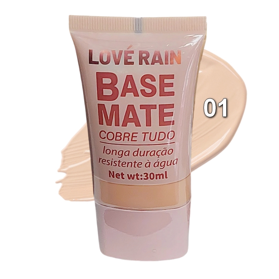 Base Love Rain Cor 1 – Matte Cobre Tudo e Longa Duração - Imagem 2