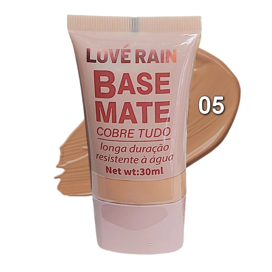 Base Love Rain Cor 5 – Matte Cobre Tudo e Longa Duração - Imagem 2