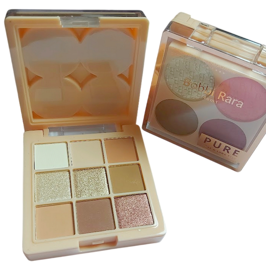 Paleta de Maquiagem com Sombras, Iluminador e Blush, e Pó Facial 4 em 1 - Cor 1 - Bobbi Rara - Imagem 2