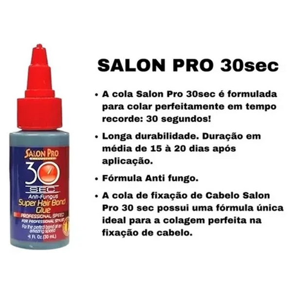 cola de cilios salon pro 30seg