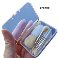 Alternative view of Kit 6 Mini Pinceis de Maquiagem Branco