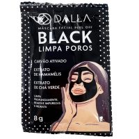 mascara facial peel off limpa poros Black dalla