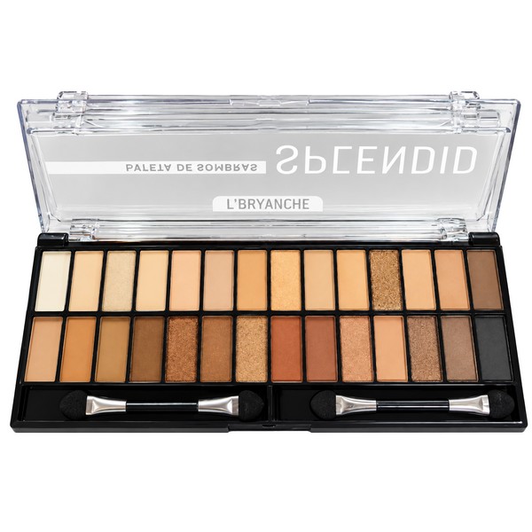 paleta de sombras splendid 28 cores labranche