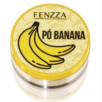 pó banana efeito translúcido fenzza