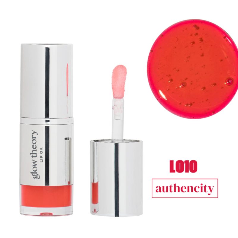 lip oil glow theory blow ruby rose LO10 authencity