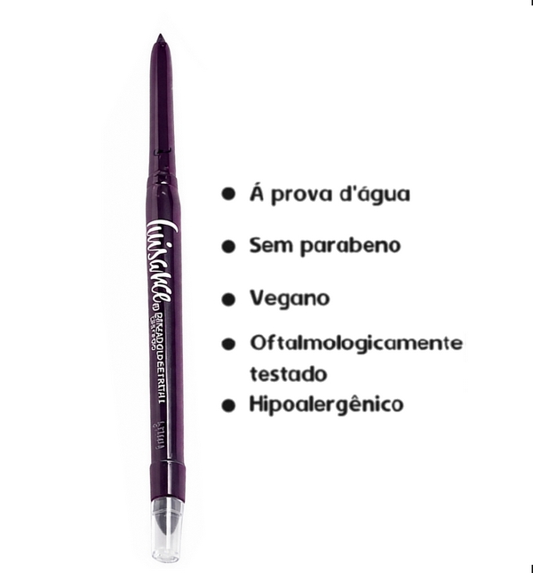 lápis retrátil para olhos com esfumador luisance (l5229)