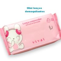 Mini Lenço Umedecido Removedor de Maquiagem Vivai