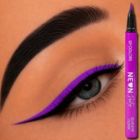 caneta delineadora colorida neon party purple sp colors