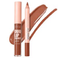 duo lip pocket lápis contorno labial e gloss vivai cor 3