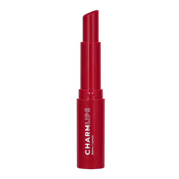 batom charm lips semi mate ruby rose cor cl16