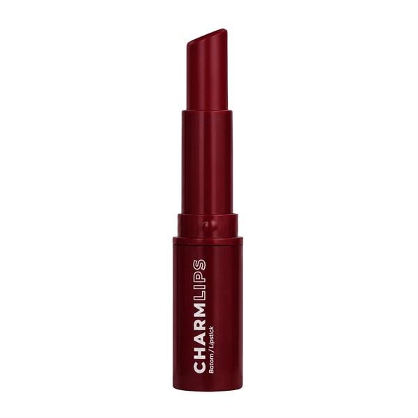 batom charm lips semi mate ruby rose cor cl24
