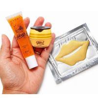 kit tratamento labial b 3 produtos: 1 esfoliante 1 máscara labial 1 balm mel