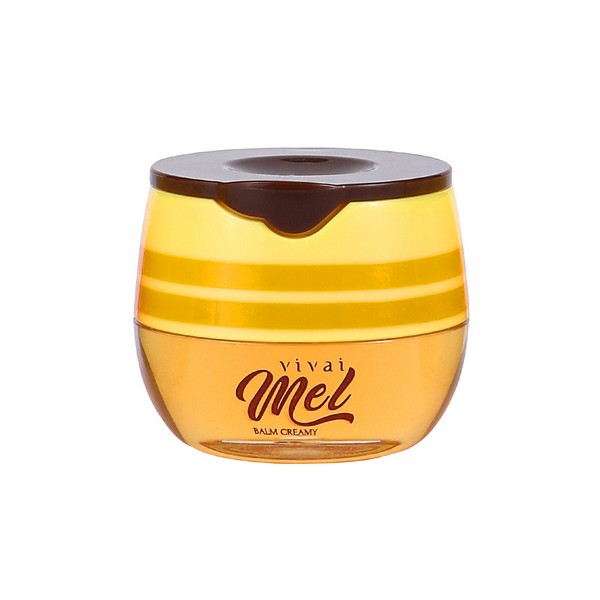 hidratante labial balm creamy pote mel vivai