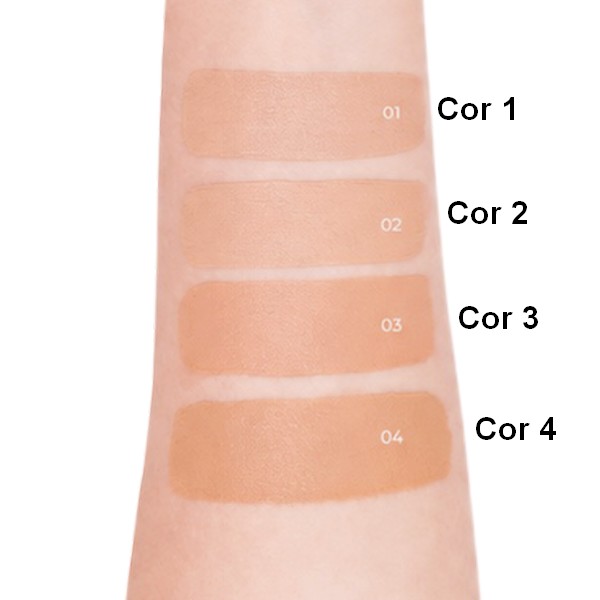 base líquida resistente à Água Love rain coleção omg! cores