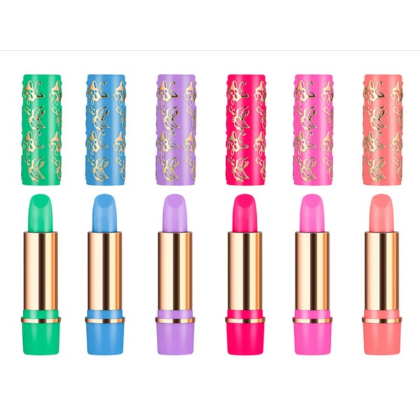 batom mágico lip tint longa duração embalagem vivai laranja