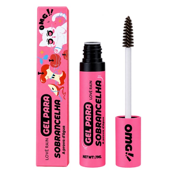 gel para sobrancelha love rain coleção omg