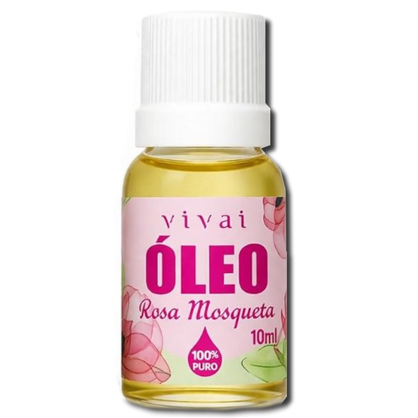 Óleo de rosa mosqueta vivai 100% puro