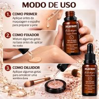 blindagem fixação extrema, primer e diluidor 3 em 1 playboy|