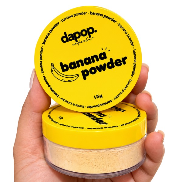 pó solto banana powder dapop
