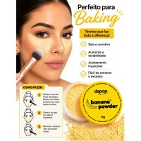 pó solto banana powder dapop