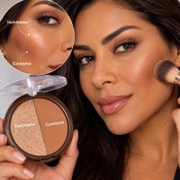 paleta duo iluminador e contorno belle angel