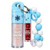 duo snow gloss e lip tint + pulseira mia make azul