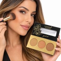 paleta trio de contorno gold ludurana